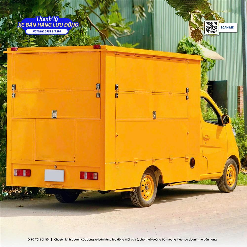 Thông số kỹ thuật của xe chuyên dùng bán hàng lưu động cũ Tera 100 2024